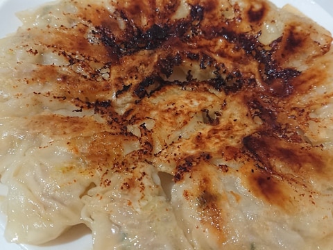 餃子 朝作って冷凍→夜に焼く